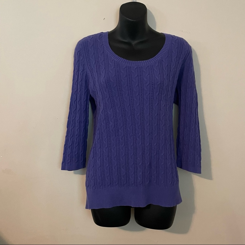 Loft Purple Sweater
